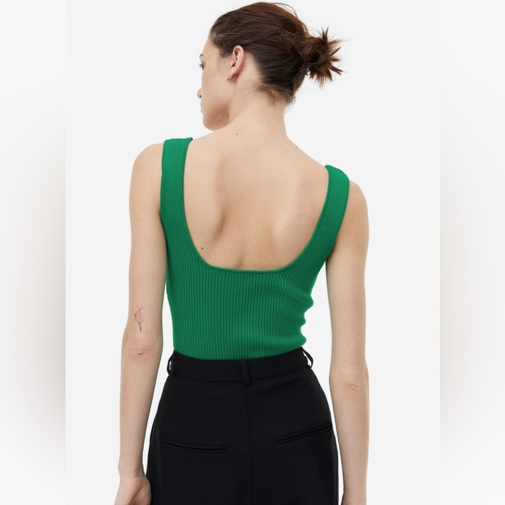 H&M Rib-knit Tank Top - Picture 6 of 8